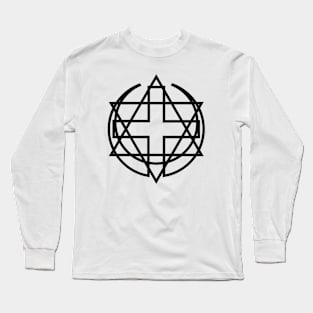 Three faiths, one God.(black) Long Sleeve T-Shirt